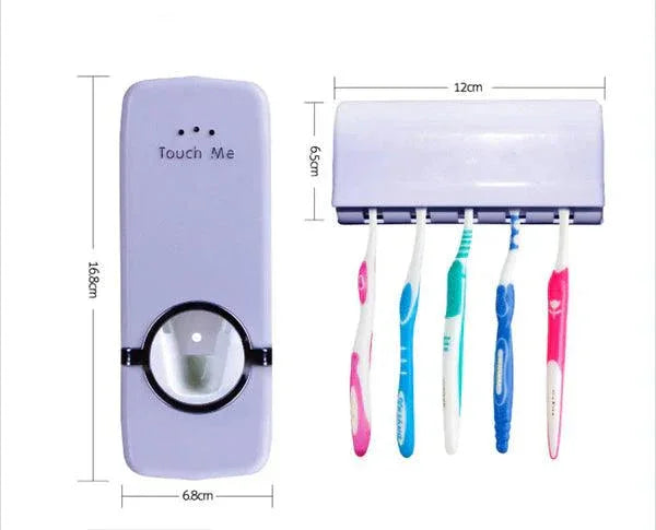 Automatic Toothpaste Dispenser Holder: Convenient Toothpaste Dispenser with Holder