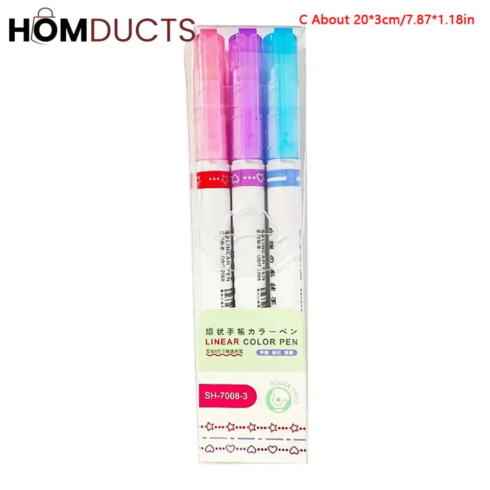 Dual Tip Highlighter + Pen