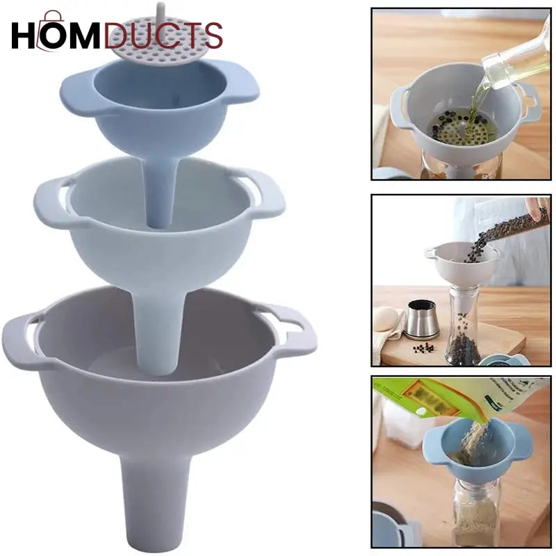 4 in 1 Multifunctional Funnel Set