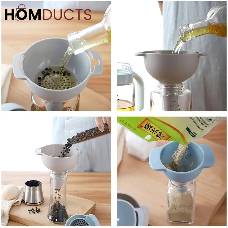4 in 1 Multifunctional Funnel Set