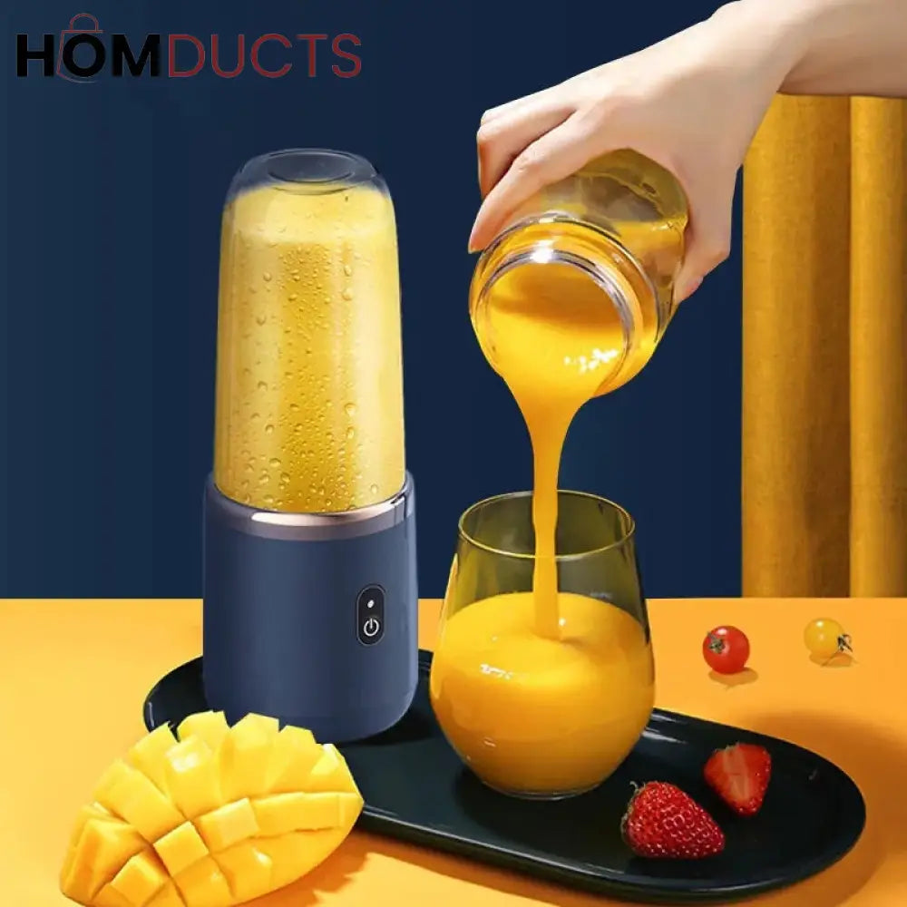 6 Blades Usb Juicer With 300ml Cup