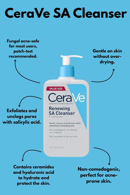CeraVe Renewing SA Cleanser | 237ml