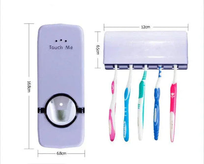 Automatic Toothpaste Dispenser Holder: Convenient Toothpaste Dispenser with Holder