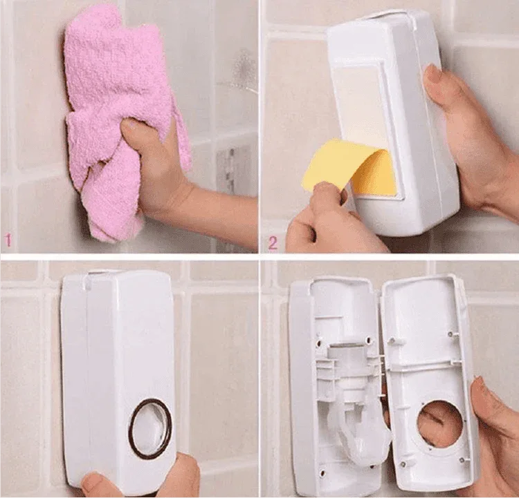 Automatic Toothpaste Dispenser Holder: Convenient Toothpaste Dispenser with Holder