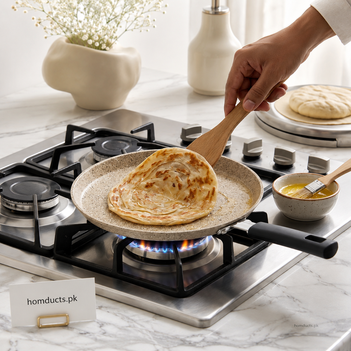 Premium Granite Non-Stick Frying Pan | Stone Coated Cooking Skillet | Available in 20cm, 22cm, 24cm, 26cm, 28cm, 30cm & 32cm