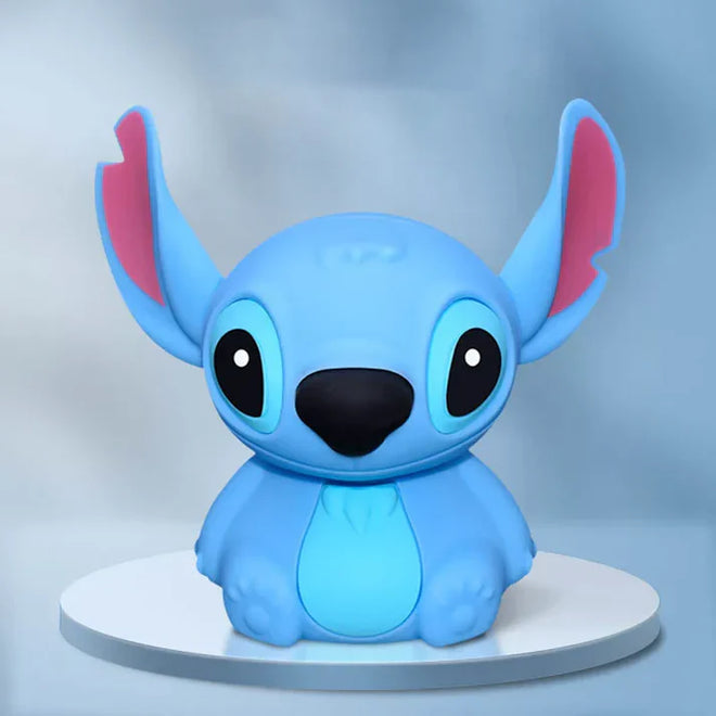 Stitch Silicone Touch Night Light LED Lamp – Cute Cartoon Bedside Lamp for Kids Room, Nursery & Bedroom