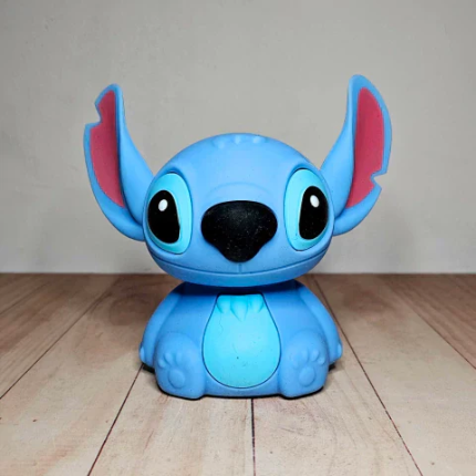 Stitch Silicone Touch Night Light LED Lamp – Cute Cartoon Bedside Lamp for Kids Room, Nursery & Bedroom