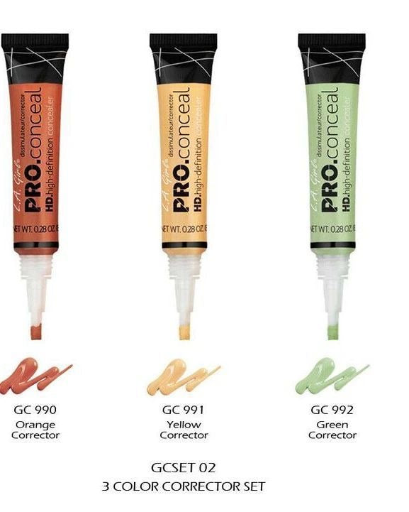 LA girl pro conceal colour corrector