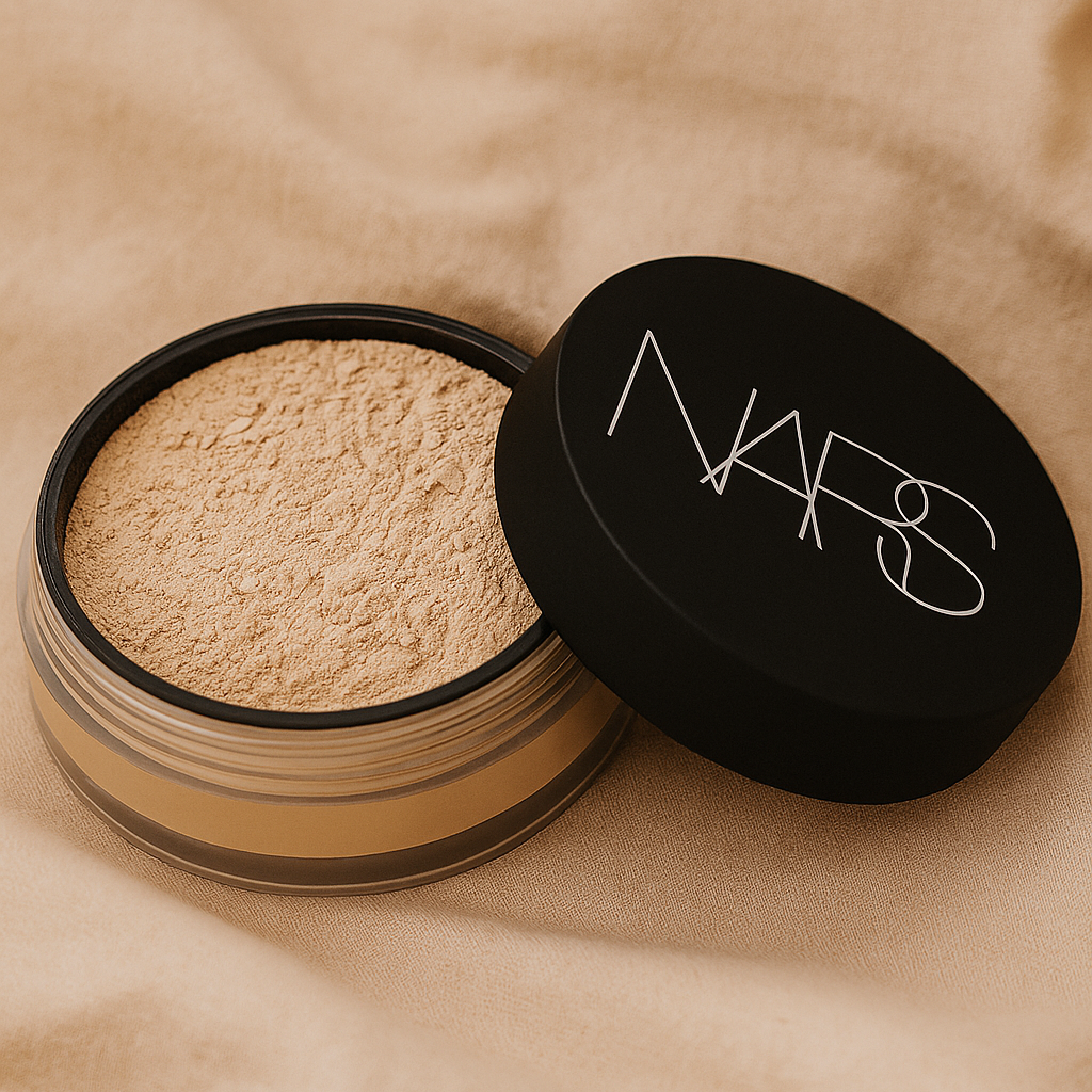 NARS Flawless Glow Makeup Bundle – Foundation, Loose Powder & Liquid Blush