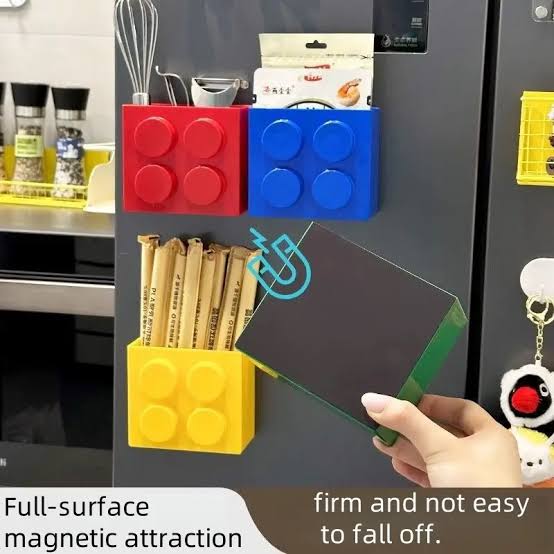 Wall Mounted Sticky Storage Holder Organizer (1 PC) – Multipurpose Self-Adhesive Kitchen & Home Organizer