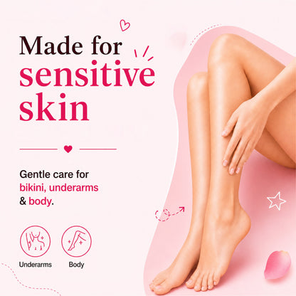 4-in-1 Rose Body Hair Removal Wax Powder Mask fullbody