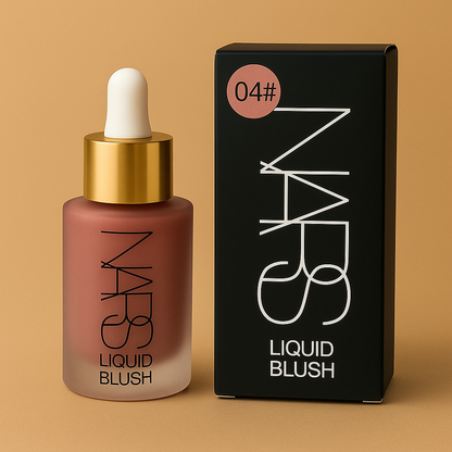NARS Flawless Glow Makeup Bundle – Foundation, Loose Powder & Liquid Blush