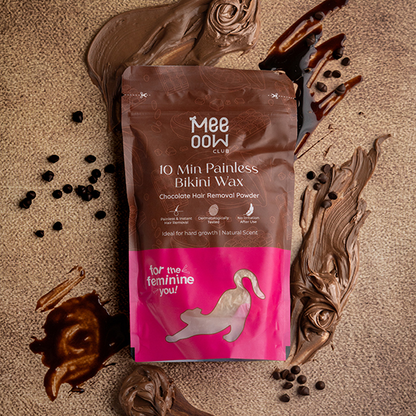 4-in-1 Chocolate Bikini Hair Removal Wax Powder Mask 80g