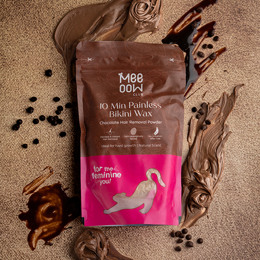 4-in-1 Chocolate Bikini Hair Removal Wax Powder Mask 80g