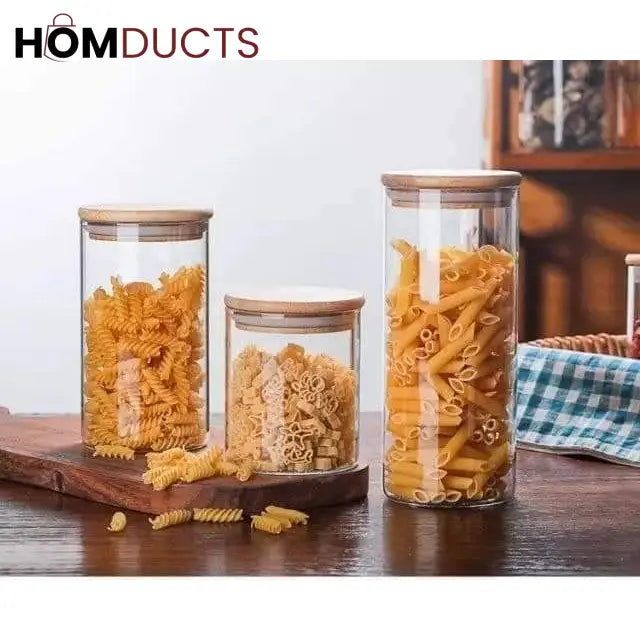 Glass Jar Set (3pcs)
