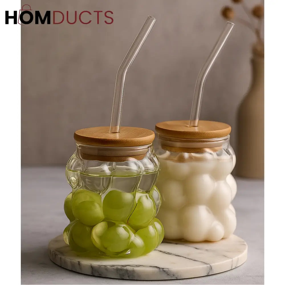 Heat Resistant Glass Coffee Mug - With/Without Handle, Perfect for Hot Beverages