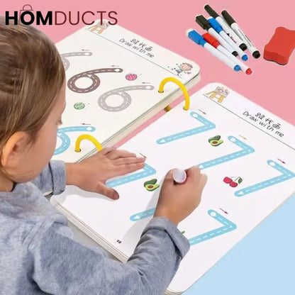 Kids Educational Learning Tracing Book