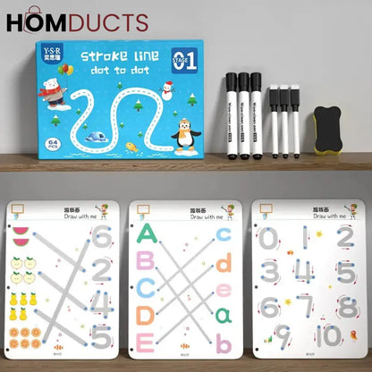 Kids Educational Learning Tracing Book