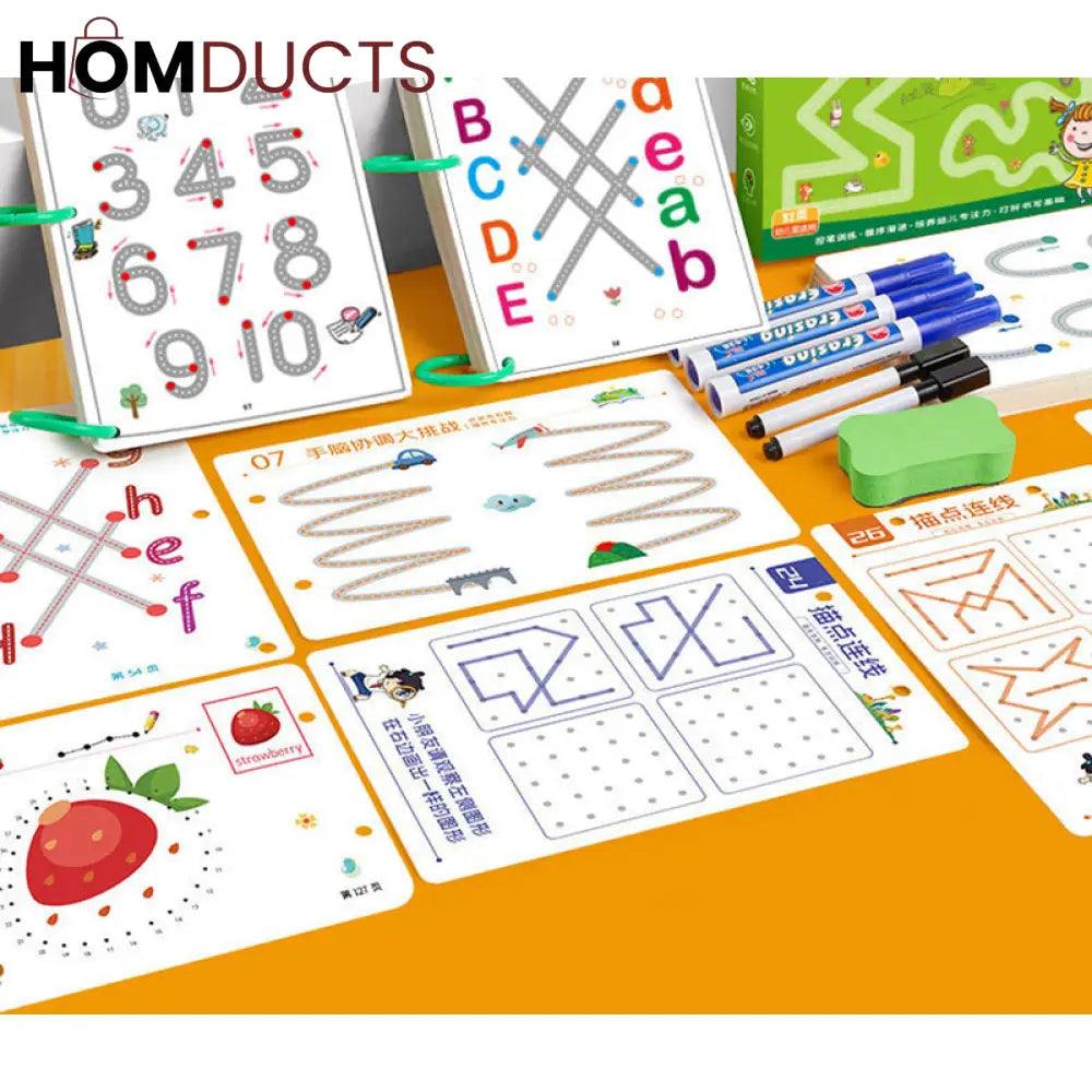 Kids Educational Learning Tracing Book