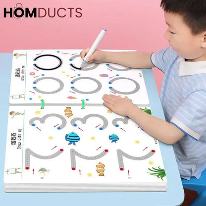 Kids Educational Learning Tracing Book