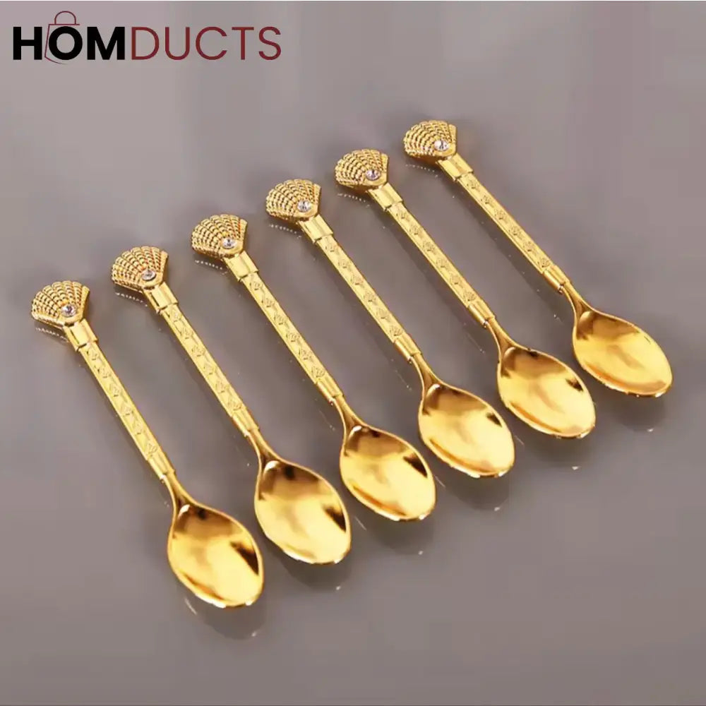 Luxury spoon Set With Stand