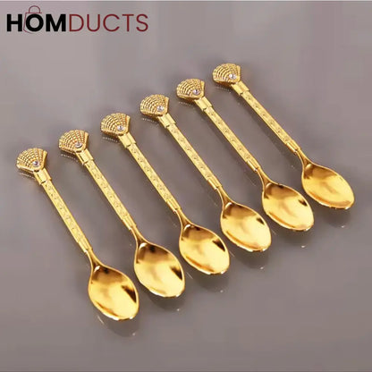 Luxury spoon Set With Stand