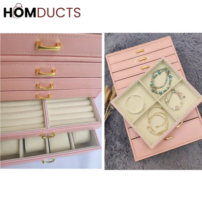 Multilayer 5 Drawer Jewelery Organizer