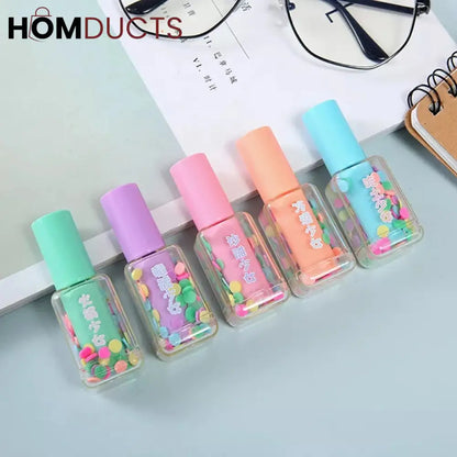 Nail polish mini highlighter.(pack of 5)