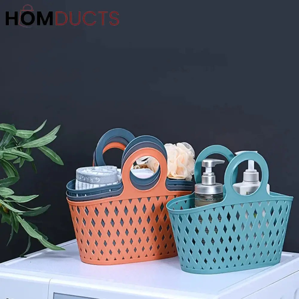 Plastic Portable Bath Basket