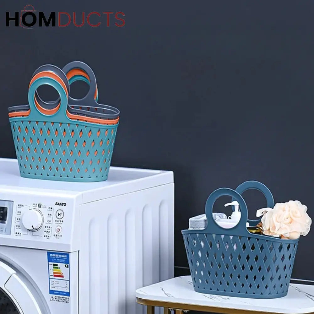 Plastic Portable Bath Basket