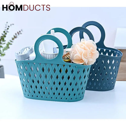Plastic Portable Bath Basket