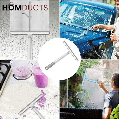 Rotatable Scraper Glass Wiper