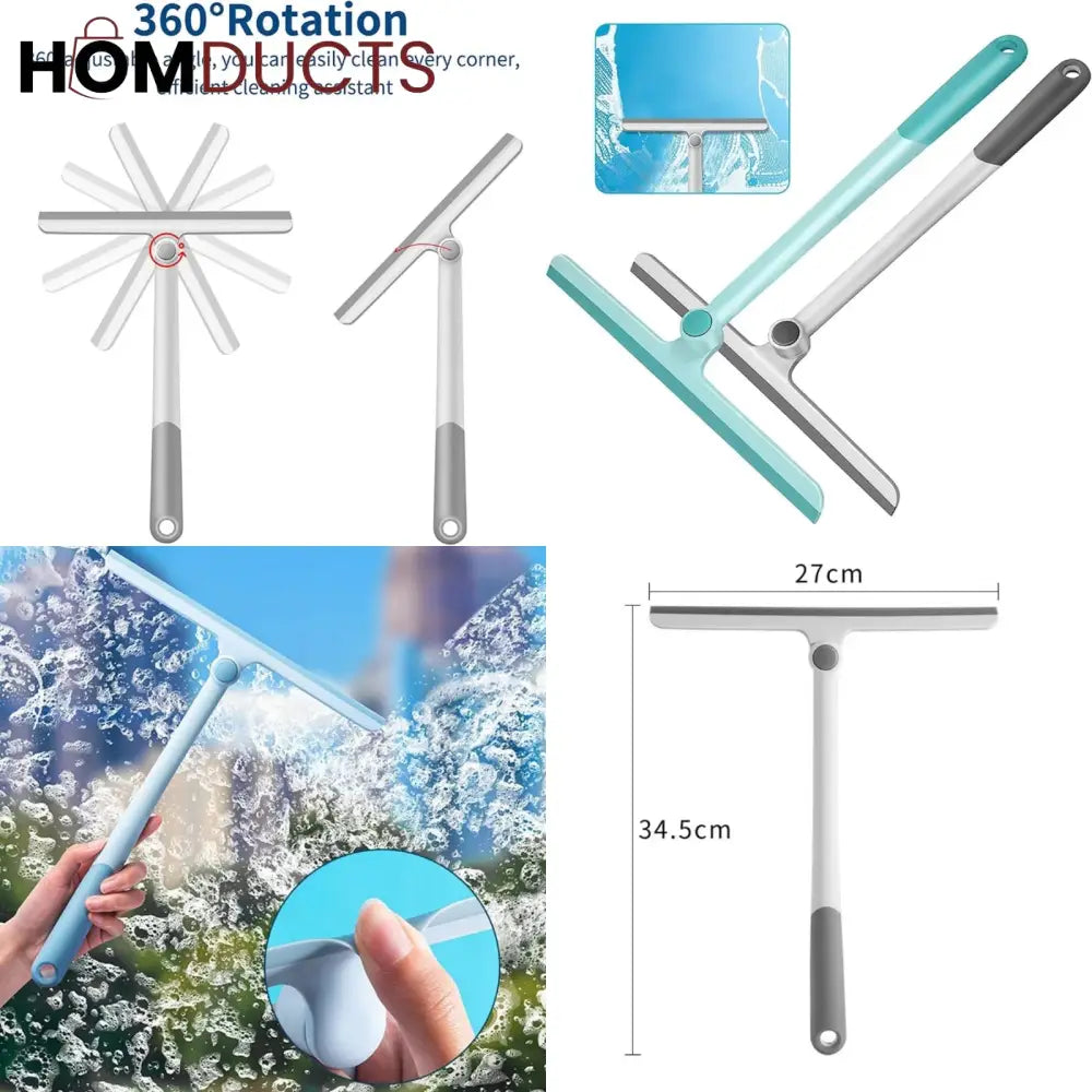 Rotatable Scraper Glass Wiper