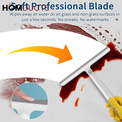 Rotatable Scraper Glass Wiper