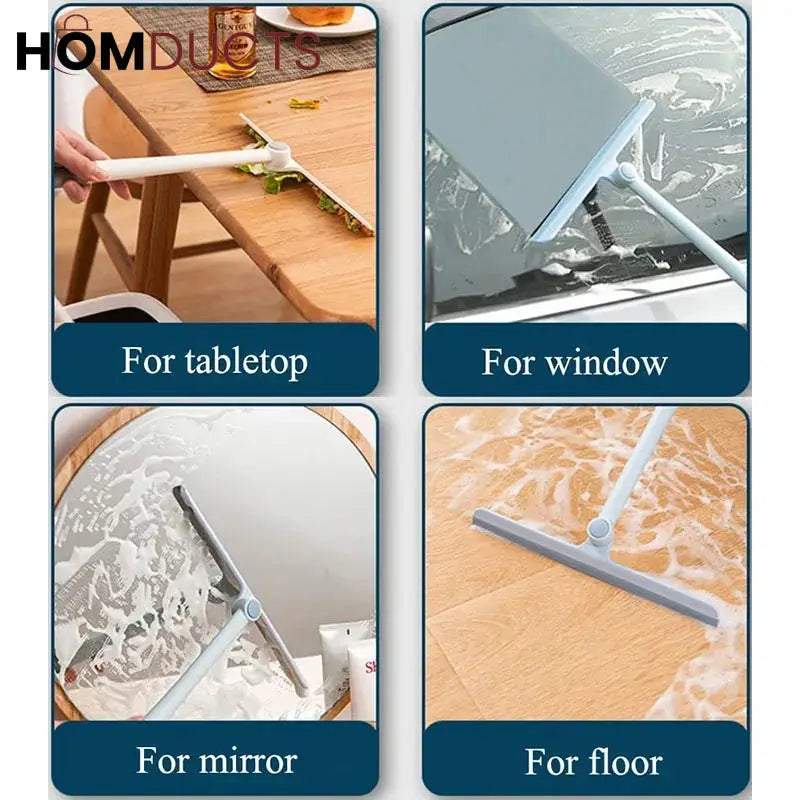 Rotatable Scraper Glass Wiper