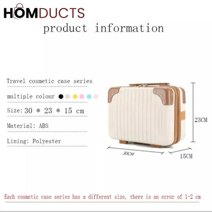 Travel Cosmetic Suitcase
