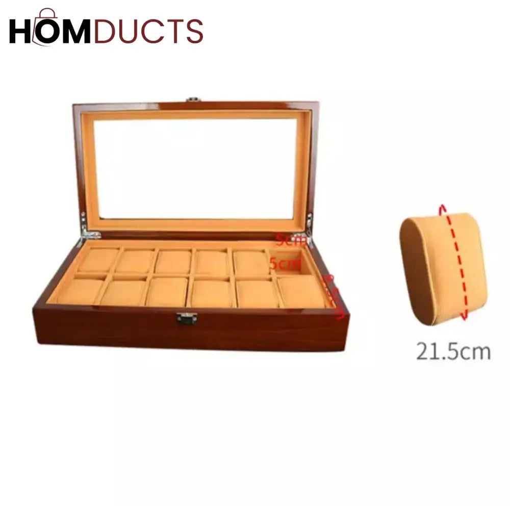 Wooden Luxury Wrist watch Storage box