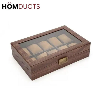 Wooden Luxury Wrist watch Storage box