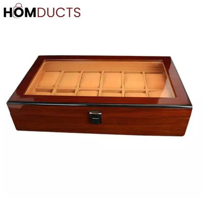 Wooden Luxury Wrist watch Storage box