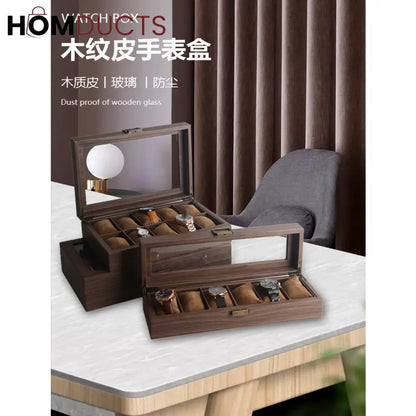 Wooden Luxury Wrist watch Storage box