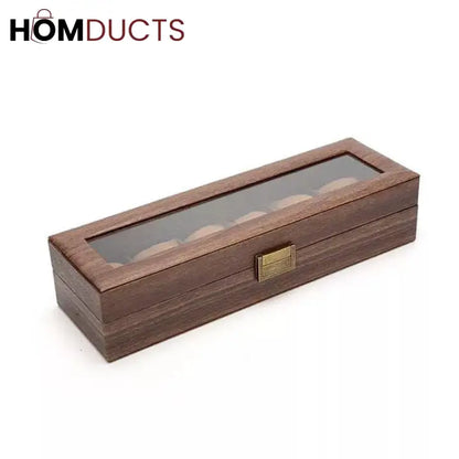 Wooden Luxury Wrist watch Storage box
