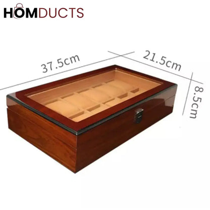 Wooden Luxury Wrist watch Storage box