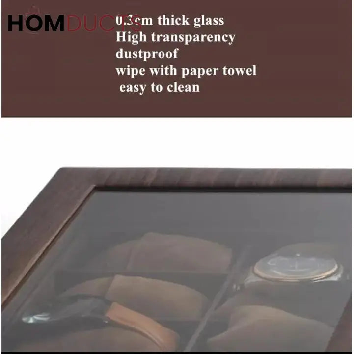 Wooden Luxury Wrist watch Storage box