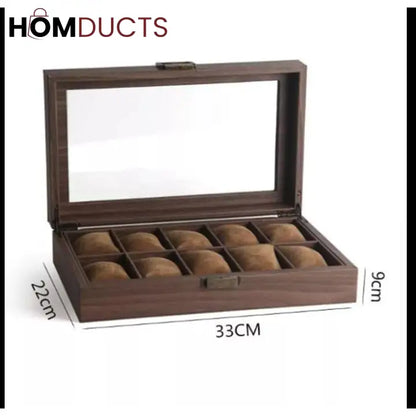 Wooden Luxury Wrist watch Storage box