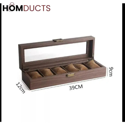 Wooden Luxury Wrist watch Storage box
